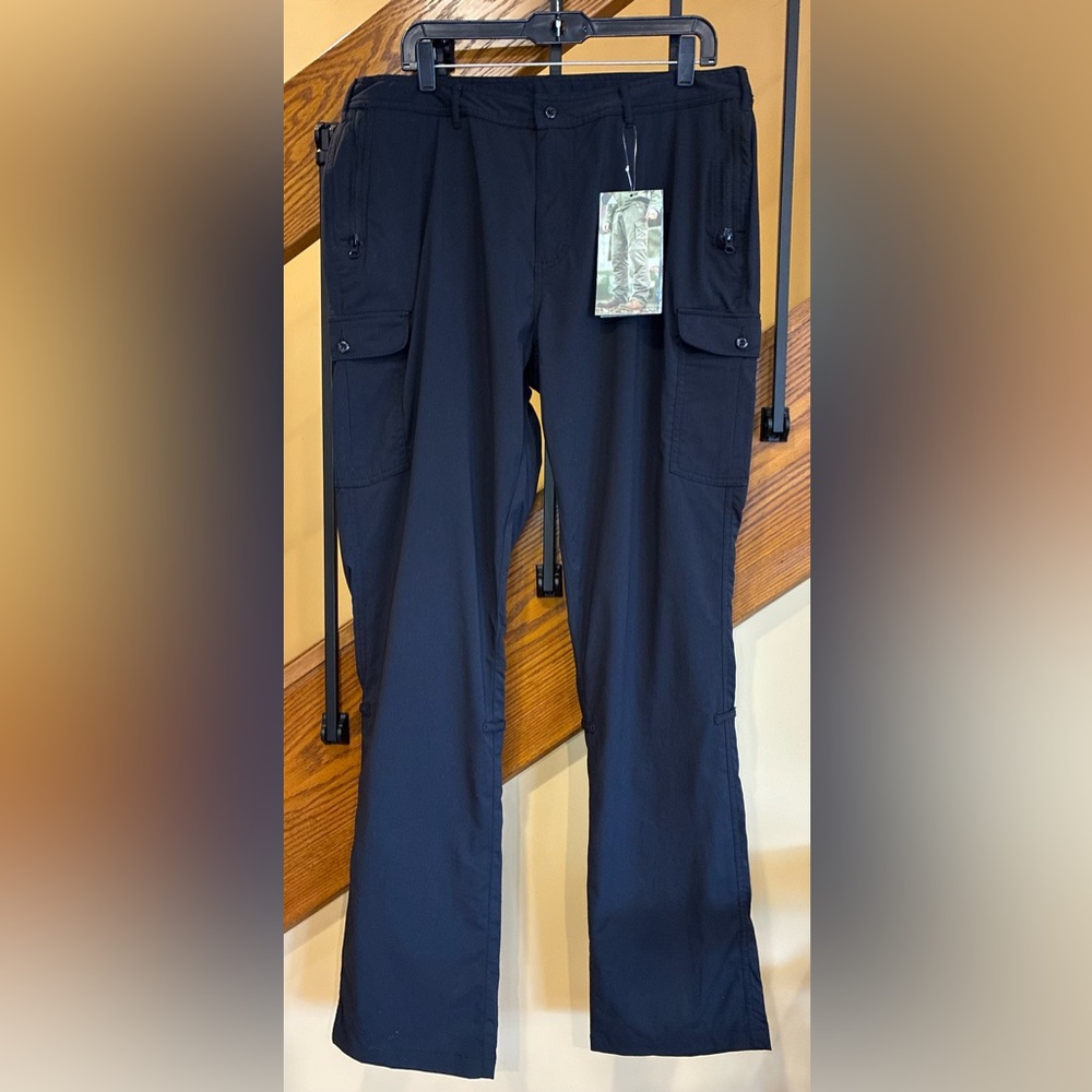 Clothing Arts PantsTravel Adventure Women’s Black SZ. 16 Tall NWT
